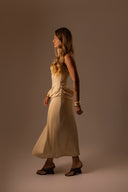 Vestido Champagne Fenda - TYNA - foto 4