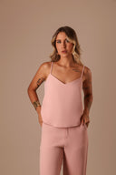 Conjunto Alfaiataria Rosa Pó - TYNA - foto 1