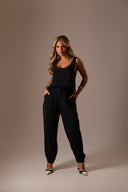 Blusa Decote U Cor Preta - TYNA - foto 6