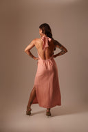 Vestido Rose Blush Linho - TYNA - foto 6