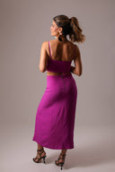 Saia Midi Rosa com Fenda Lateral - TYNA - foto 3