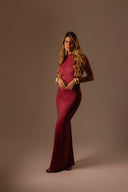 Vestido Longo Vinho - TYNA - foto 6