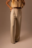 Calça Alfaiataria Patou Creme - TYNA - foto 2