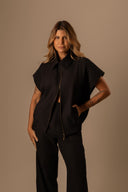 Colete Bomber Preto - TYNA - foto 5