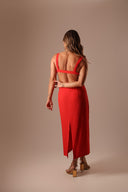 Vestido Vermelho Cut Out - TYNA - foto 7