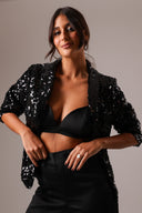 Blazer Paetês Preto - TYNA - foto 3