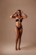 Biquini Tomara Que Caia Flor Preto - Biquíni - TYNA - foto 3
