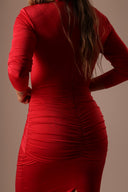 Vestido Longo Vermelho - TYNA - foto 5