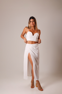 Top Coração Off White com Barbatana - TYNA - foto 1
