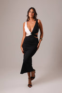 Vestido Bicolor Malha - TYNA - foto 4