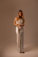 Vestido Longo Off White - TYNA - foto 8