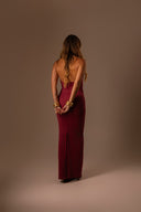 Vestido Longo Vinho - TYNA - foto 7