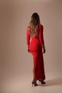 Vestido Longo Vermelho - TYNA - foto 3