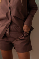 Short Boxer com Elástico marrom Tabaco - TYNA - foto 1