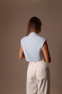 Blazer Colete Azul Sereno - TYNA - foto 6