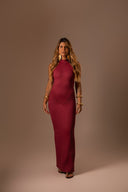 Vestido Longo Vinho - TYNA - foto 3