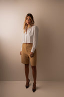 Camisa com Ombreira Branca - TYNA - foto 5